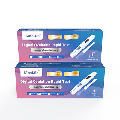 ISO Strip Indicator Digital Pregnancy Test Hcg Ovulation Test Lh