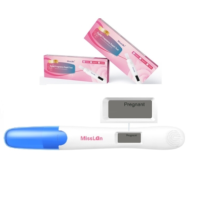 CE FDA 510k Digital Pregnancy Test Midstream For Quick Test Result