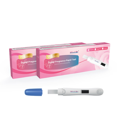 10mIU/mL 510k CE ANVISA Pregnancy Test Kit With Digital Accurate Result Show