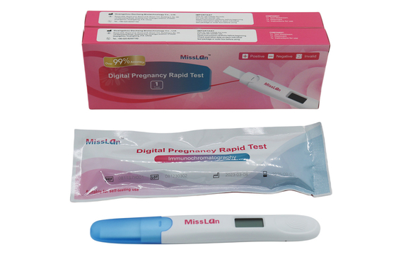 510k CE ANVISA Digital Pregnancy Test Kit OEM 10mIU/mL