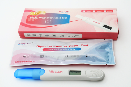Clear Digital Pregnancy Rapid Test Kit With First Response Early Result