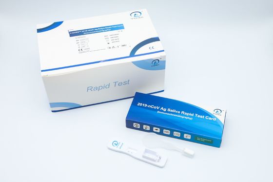 Antigen Saliva Rapid Test Card Instrument Free For Healthcare