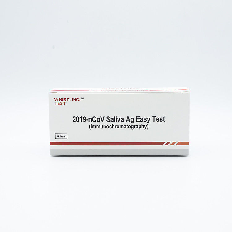 95 Accuracy Saliva Antigen Test Kit Immunochromatography Assay