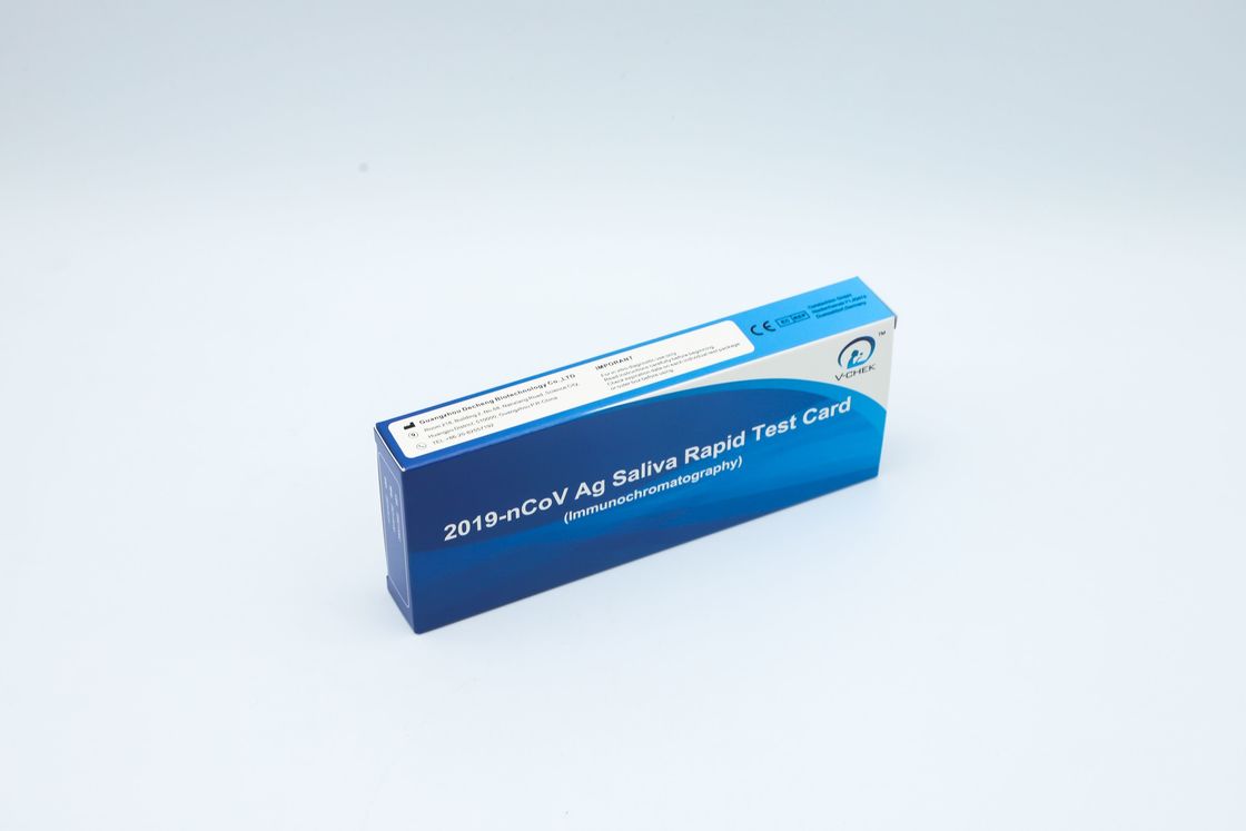 Easy Collect Saliva Rapid COVID-19 Test Card One Step For Self Test