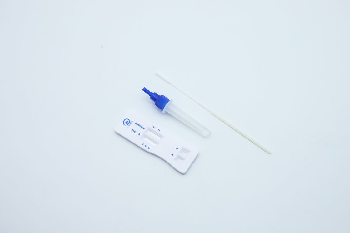 Diagnostic Colorimetric Combo Rapid Test Kit Plastic Material