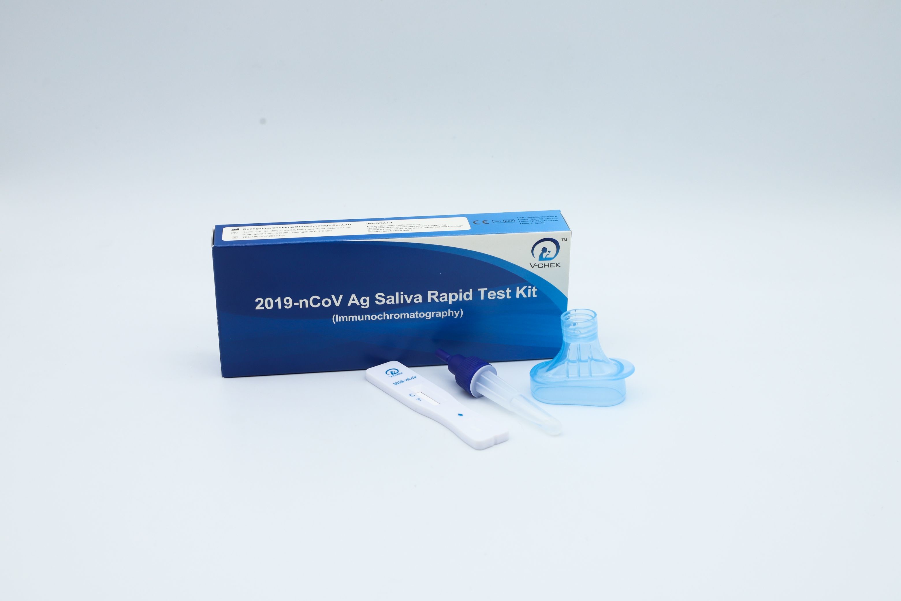10 Minutes Saliva Antigen Rapid Test Kit CE Certificate